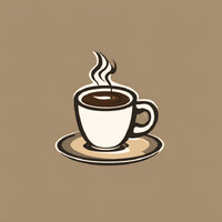 Let's grab a coffee logo - Similar company to Crystal Code