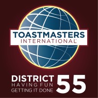 District 55 Toastmasters logo - Similar company to Thayer Leadership
