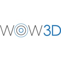 WOW3D logo - Similar company to Glass-Link Sensor Networks