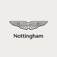 Aston Martin Nottingham logo - Similar company to Porsche Centre Solihull