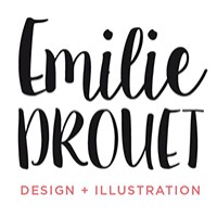 Emilie Drouet logo - Similar company to Mala Design