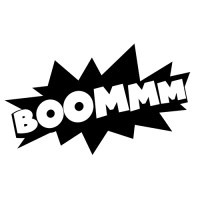 BOOMMM logo - Similar company to We Create Sound