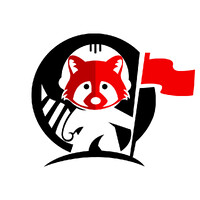 Space Raccoon Game Studio logo - Similar company to Dreamside Interactive