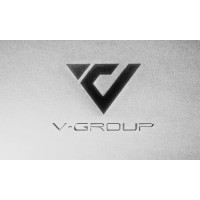 V-Group logo - Similar company to Able Paving /Apm Services Group. Wbe