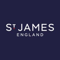 St James England logo - Similar company to Mvi Hazel