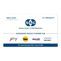 Shah Sales Corporation logo - Similar company to Willing Faucets Manufacturer