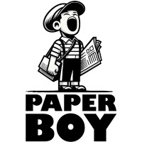 Paperboy logo - Similar company to Paperboy