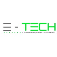 E-Tech (Electroluminescence Technology) logo - Similar company to Gaston Diffusion