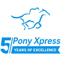 Pony Xpress Delivery logo - Similar company to 15Minai