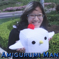Amigurumi Man logo - Similar company to Amigu Amigurumis