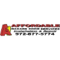 A1 Affordable Garage Door Services logo - Similar company to Anytime Garage Door