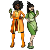 The Matcha Yaad logo - Similar company to Holos Kombucha