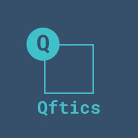Qftics logo - Similar company to Random Quantum
