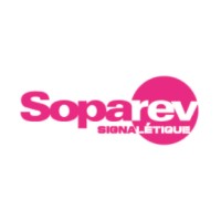 Soparev Signalétique logo - Similar company to Kaféin Studio