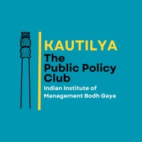 Kautilya : The Public Policy Club of IIM Bodh Gaya logo - Similar company to Prajña