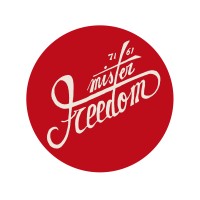 Mister Freedom logo - Similar company to Dyson & Womack