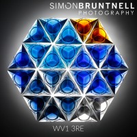 Simon Bruntnell Photography logo - Similar company to Bullseye Glass Co.