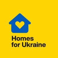 Homes for Ukraine logo - Similar company to Work For Ukraine
