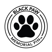 Black Paw Memorial Pin logo - Similar company to Twisted Foot