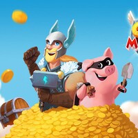 Free Spins on Coin Master logo - Similar company to Crypto Voice ₿