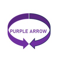 Purple Arrow logo - Similar company to Candy Que