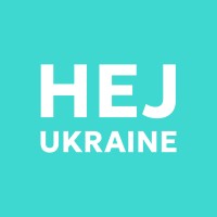 Hej Ukraine logo - Similar company to Blågula Bilen