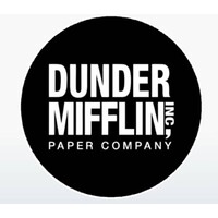 Dunder Mifflin logo - Similar company to Wayne And Reed