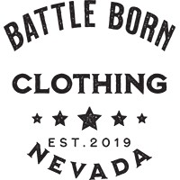 Battle Born Clothing & print logo - Similar company to Koolgator Llc