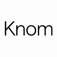 Knom. Creative Brand Consultancy logo - Similar company to 3Tg Studio