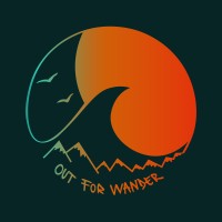 Out for Wander logo - Similar company to Blue Cockatoo Studio