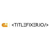 Title Fixer logo - Similar company to Brandless 360° Solutions