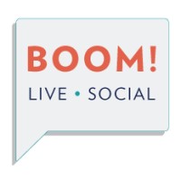 Boom! Live. Social. logo - Similar company to Toldwell Content Co.
