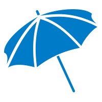 Blue Umbrella logo - Similar company to Turning Tables Danmark