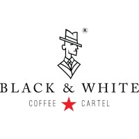Black & White Coffee Cartel logo - Similar company to University Of Canterbury Computer Society (Compsoc)