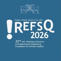 REFSQ International Working Conference on Requirements Engineering logo - Similar company to Ieee International Requirements Engineering Conference (Re)