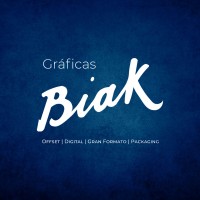 Graficas Biak logo - Similar company to V&Ba Estudio