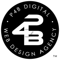 P4B Digital Web Design Agency logo - Similar company to 2Thepoint  Design Agency