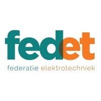 Fedet (Federatie Elektrotechniek) logo - Similar company to De Bruyn Elektrotechniek