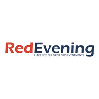RED EVENING logo - Similar company to Hublack Group