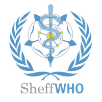 Sheffield World Health Organization Simulation (SheffWHO) logo - Similar company to United Kingdom Model World Health Organization