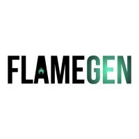 Flamegen logo - Similar company to Bubblepod
