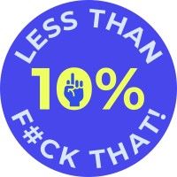 Less Than 10% F*CK That! logo - Similar company to Peerana