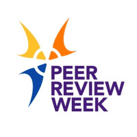 Peer Review Week logo - Similar company to Scholarly Open Access Publishing