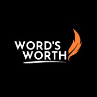 Word's Worth logo - Similar company to Kletech Iucee Student Chapter