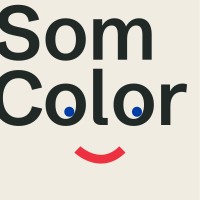 Som Color | Cooperativa de Diseño Gráfico Sostenible y Accesible logo - Similar company to Lataula Studio
