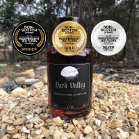 Dark Valley Whisky logo - Similar company to Launceston Distillery