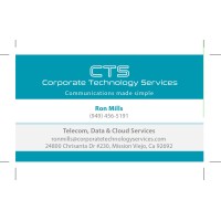 Corporate Technology Services logo - Similar company to Meriplex Irvine