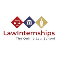 LawInternships (The Online Law School) logo - Similar company to Legalbots.In : Law Jobs, Law Internships India