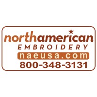 North American Embroidery logo - Similar company to Threads Embroidery & More