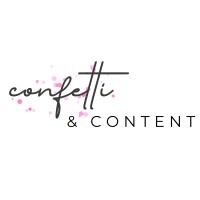 Confetti & Content logo - Similar company to Manzio Creative Studio